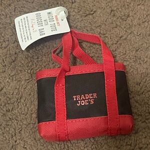 Trader Joe's Micro Tote 2 in 1 with Compact Grocery Bag Limited Edition NWT!
